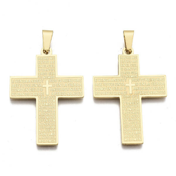 201 Stainless Steel Big Pendants
