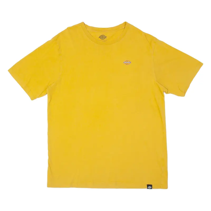 DICKIES Mens T-Shirt Yellow XL