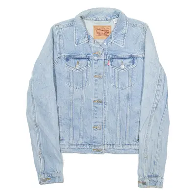 LEVI'S Womens Denim Jacket Blue S