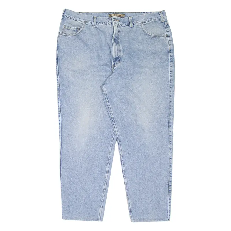 MUSTANG Mens Jeans Blue Regular Tapered W42 L29