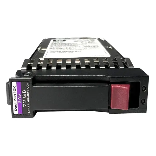486824-001 HP 72GB 3Gb/s SAS 10000 2.5-Inch Hard Drive