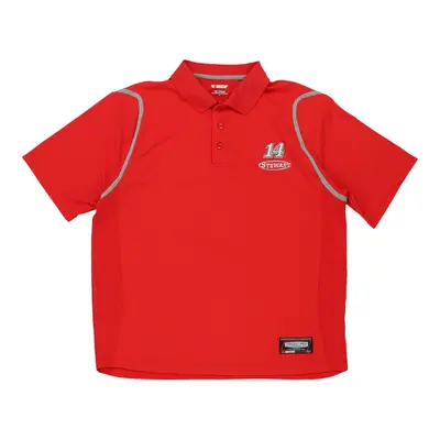 Stewart 14 Nascar Nascar Polo Shirt - XL Red Polyester
