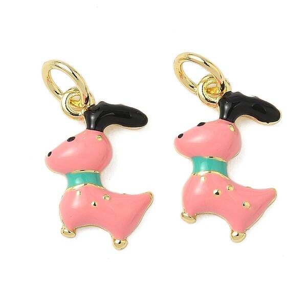 Brass Enamel Charms