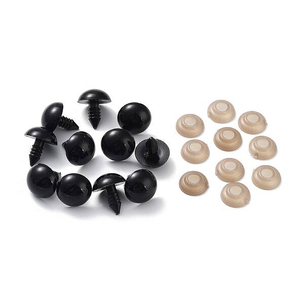 (Defective Closeout Sale: Scratch) Craft Plastic Doll Eyes
