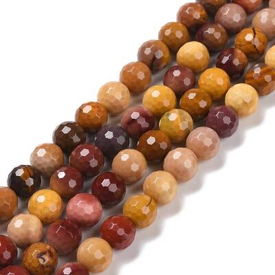 Natural Mookaite Beads Strands