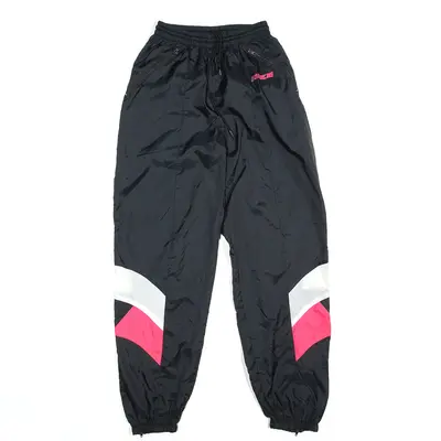 NIKE Track Pants Black Regular Straight Womens S W22 L28