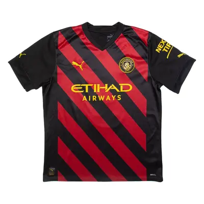 PUMA Man City Mens Football Shirt Jersey Black L