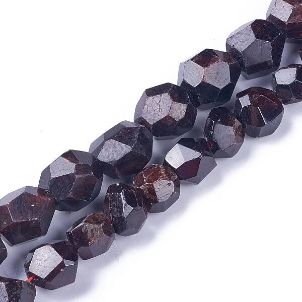 Natural Garnet Beads Strands