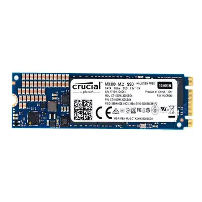 CT1050MX300SSD4 Crucial MX300 1TB Triple-Level Cell SATA 6Gb/s M.2 2280 Solid State Drive