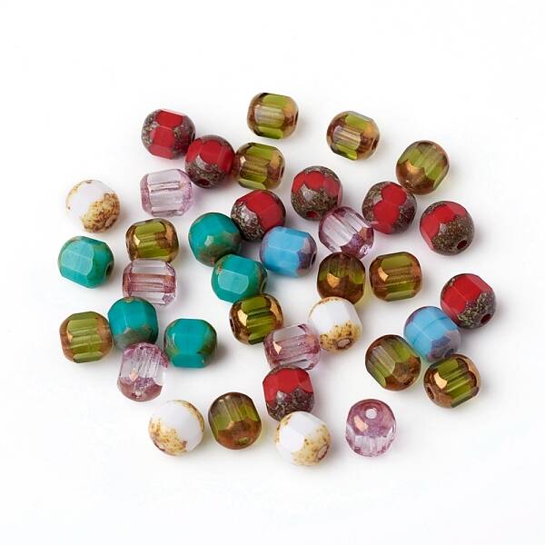 Retro Czech Glass Beads