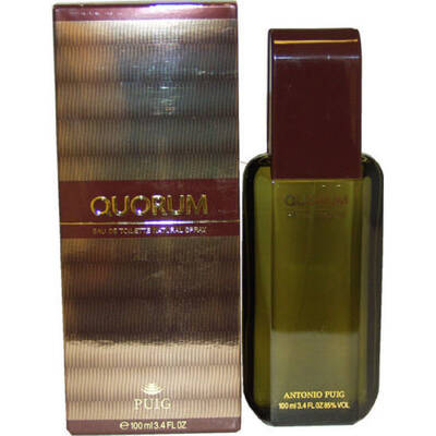 Quorum Cologne for Men - Eau de Toilette Spray 3.4 oz