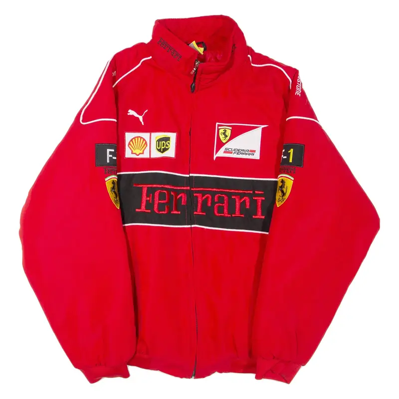 PUMA Ferrari Mens Jacket Red M