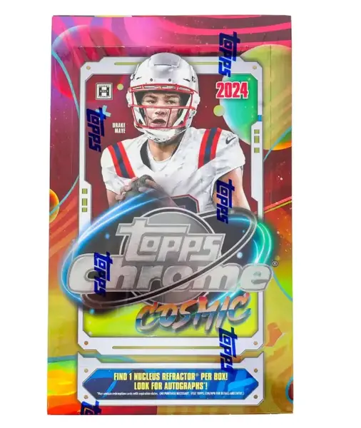 2024 Topps Cosmic Chrome Football Hobby Box - Football Sports Cards