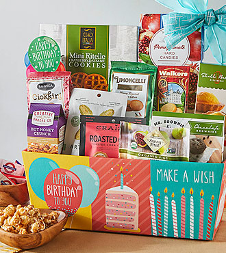 Happy Birthday Gift Basket - FedEx