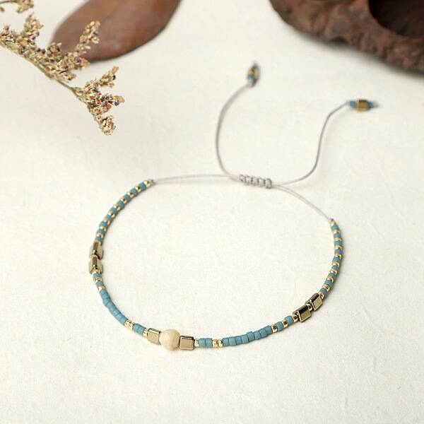 Bohemian Style Handmade Braided Friendship Bracelet for Women