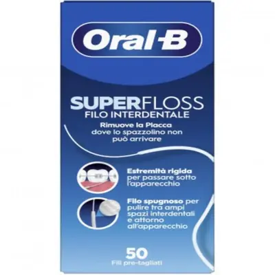 Oral-B Super Floss Dental Floss 50 Threads