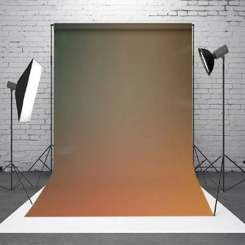 Aperturee Channel Theme Greeny Orange Photo Booth Backdrop