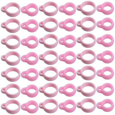 60Pcs 2 Style Silicone Pendant