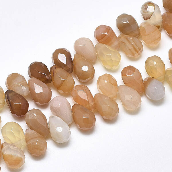 Natural Red Agate Beads Strands