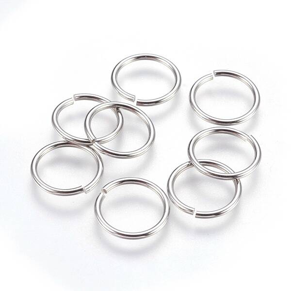 Tarnish Resistant 304 Stainless Steel Open Jump Rings