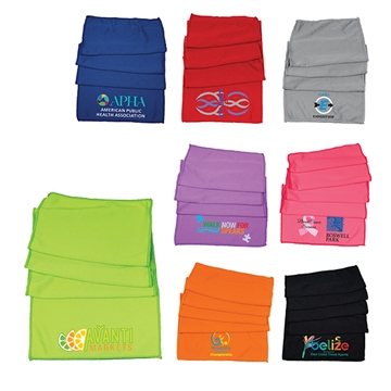 150 Promotional Cooling Towel, Full Color Digital - Quick Dry
