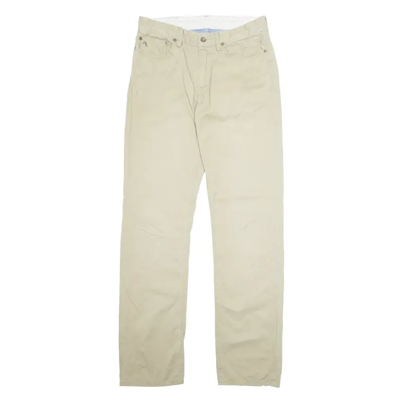 POLO RALPH LAUREN Mens Trousers Beige Regular Tapered W30 L34