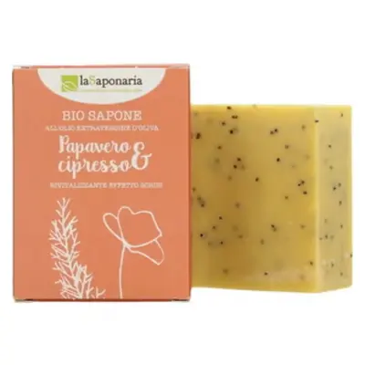 La saponaria Poppy & Cypress Soap 100 g
