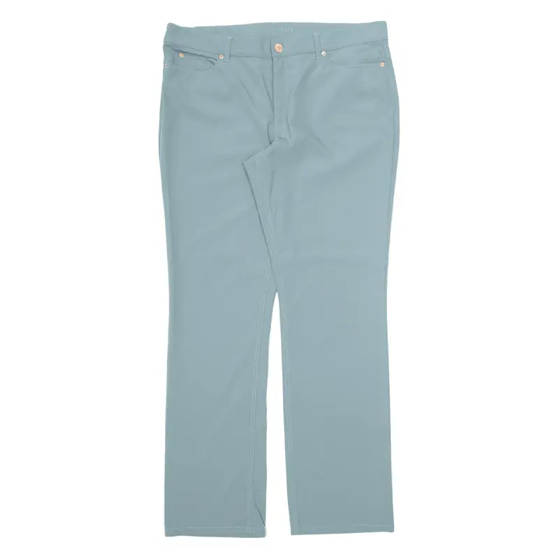 ESCADA Sport Linda Trousers Green Slim Straight Womens W36 L32
