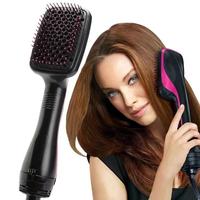 2 in 1 Hair Dryer Brush, 1 Box Multifunctional Hair Straightener, Hair Styling Tool for Home & Salon Use, Professional Hair S...