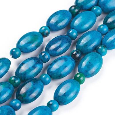Natural Chrysocolla Beads Strands