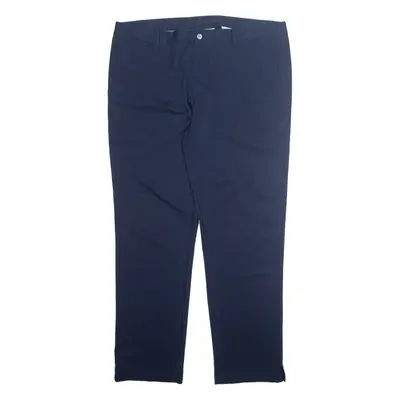 PUMA Chino Mens Trousers Blue Regular Straight Nylon W38 L32