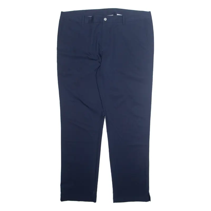 PUMA Chino Mens Trousers Blue Regular Straight Nylon W38 L32