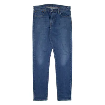 LEVI'S 512 Jeans Mens Blue Slim Tapered W33 L34