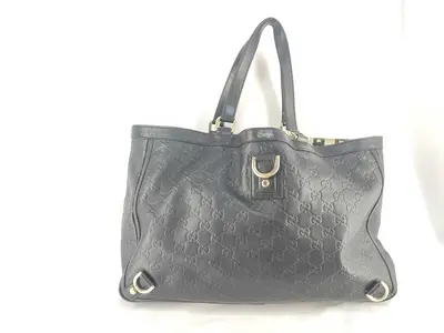 Pre-owned GUCCI PVC Shoulder Bags Sima Sima Abby Tote Bag Tote Bag