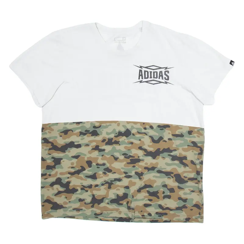 ADIDAS Mens T-Shirt White L