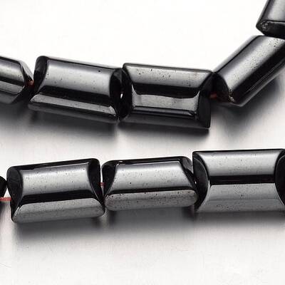 Non-magnetic Synthetic Hematite Beads Strands