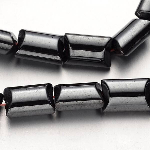 Non-magnetic Synthetic Hematite Beads Strands