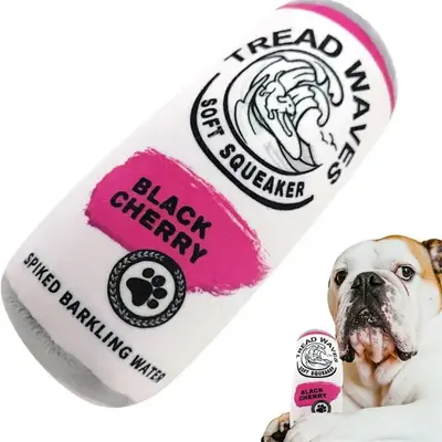 Soft Squeeze Can Design Plush Toy for Dogs, Interactive Dog Chewing Toy, Dog Teeth Cleaning Toy, Pet Interactive Toy, Pet Sup...