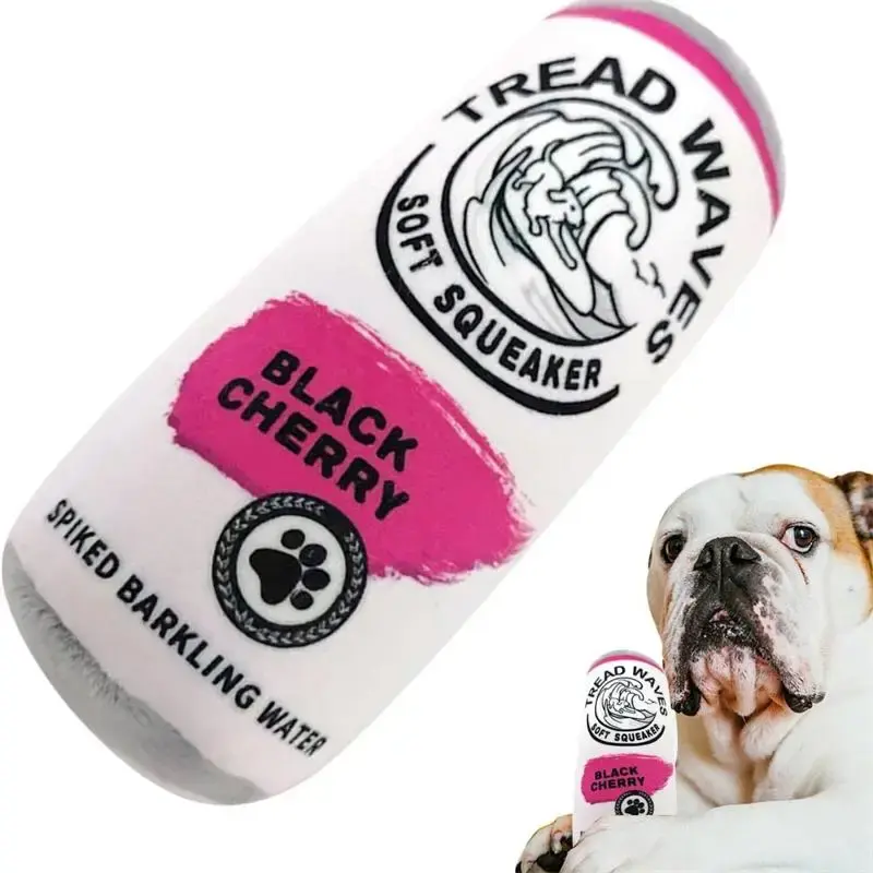 Soft Squeeze Can Design Plush Toy for Dogs, Interactive Dog Chewing Toy, Dog Teeth Cleaning Toy, Pet Interactive Toy, Pet Sup...