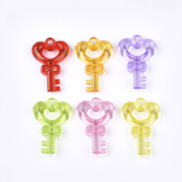 Transparent Acrylic Pendants