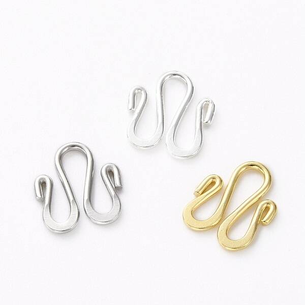 Brass S Hook Clasps