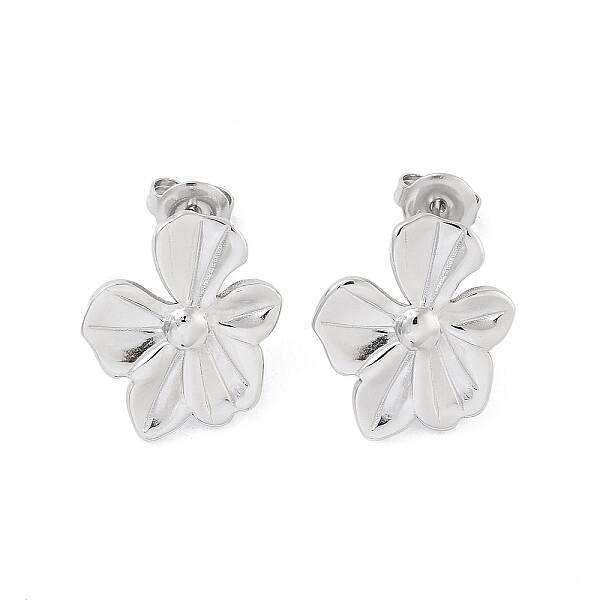 Non-Tarnish 304 Stainless Steel Stud Earrings