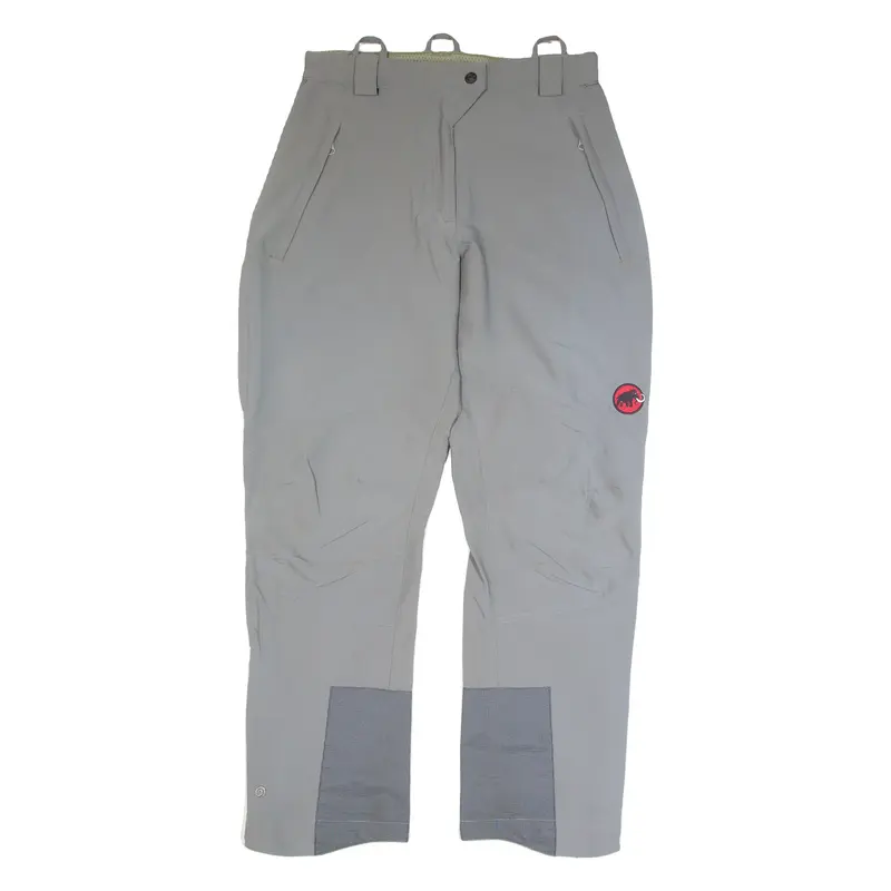 MAMMUT Outdoor Womens Trousers Grey Relaxed Straight W30 L29