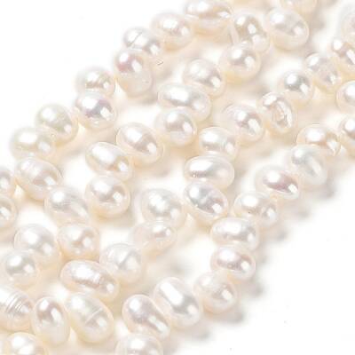 Natural Cultured Freshwater Pearl Beads Strands