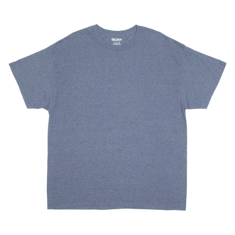 GILDAN Mens T-Shirt Grey Crew Neck XL