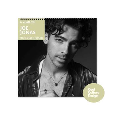 Joe Jonas Calendar - 2024 Calendar, Wall Calendar 2024, Joe Jonas