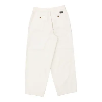 Age 13 Valentino Trousers - 28W 24L White Cotton