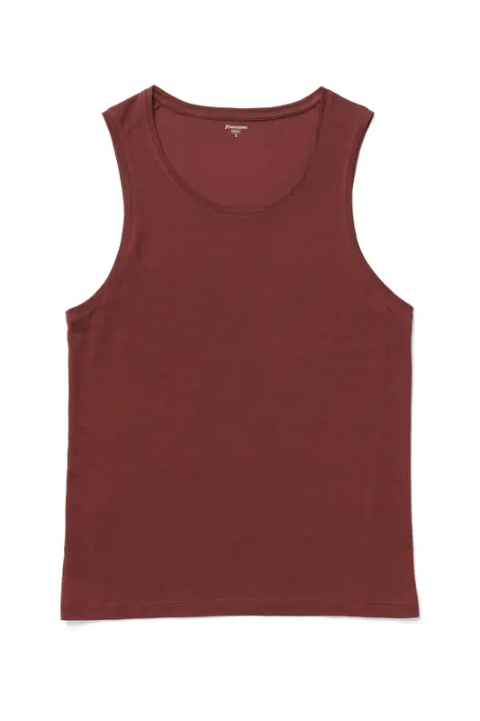 W's Tree Tank | Color: Terra Red | Size: M
