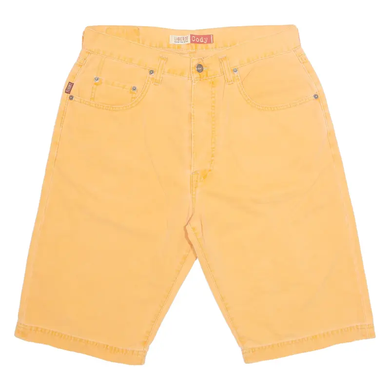LIBERTO DENIM Cody Womens Denim Shorts Orange L W33