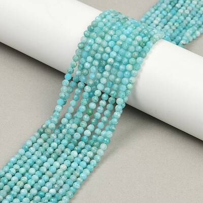 Natural Amazonite Beads Strands